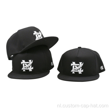 Aangepaste hoeden borduurwerk snapback 5 paneel